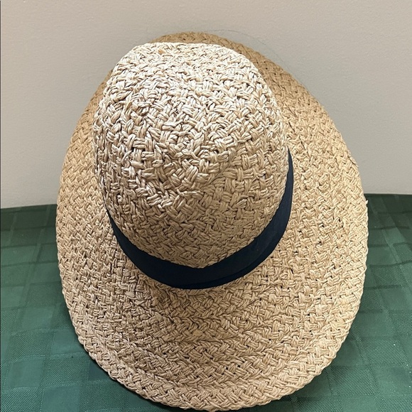 San Diego Hat Company Tan and Black Straw Hat - Picture 5 of 12